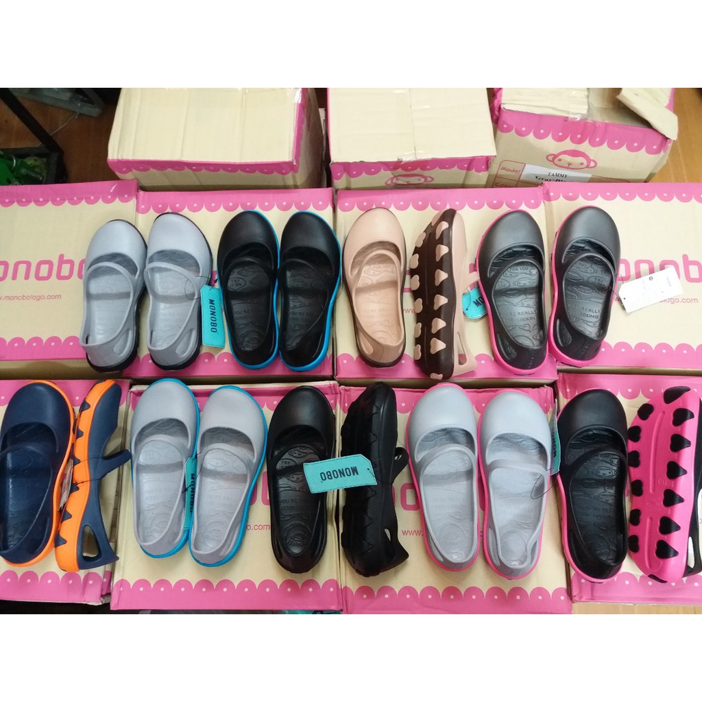 [Chính Hãng - Có Sẵn] Giày Nhựa Thái Lan MONOBO TAMMY đế tim kép | BigBuy360 - bigbuy360.vn