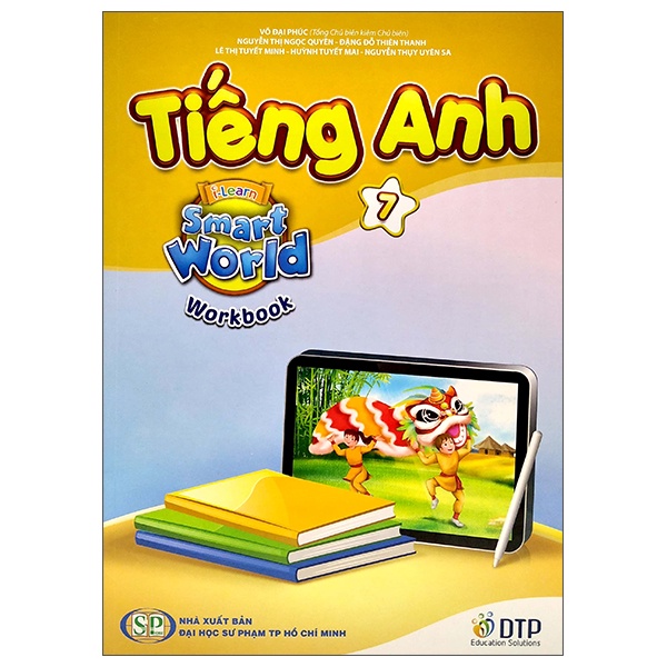 Sách Tiếng Anh 7 I-Learn Smart World - Workbook