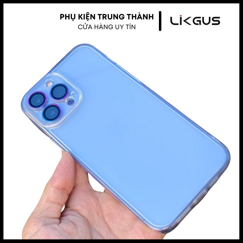 Ốp Likgus trong suốt có cụm camera siêu mỏng