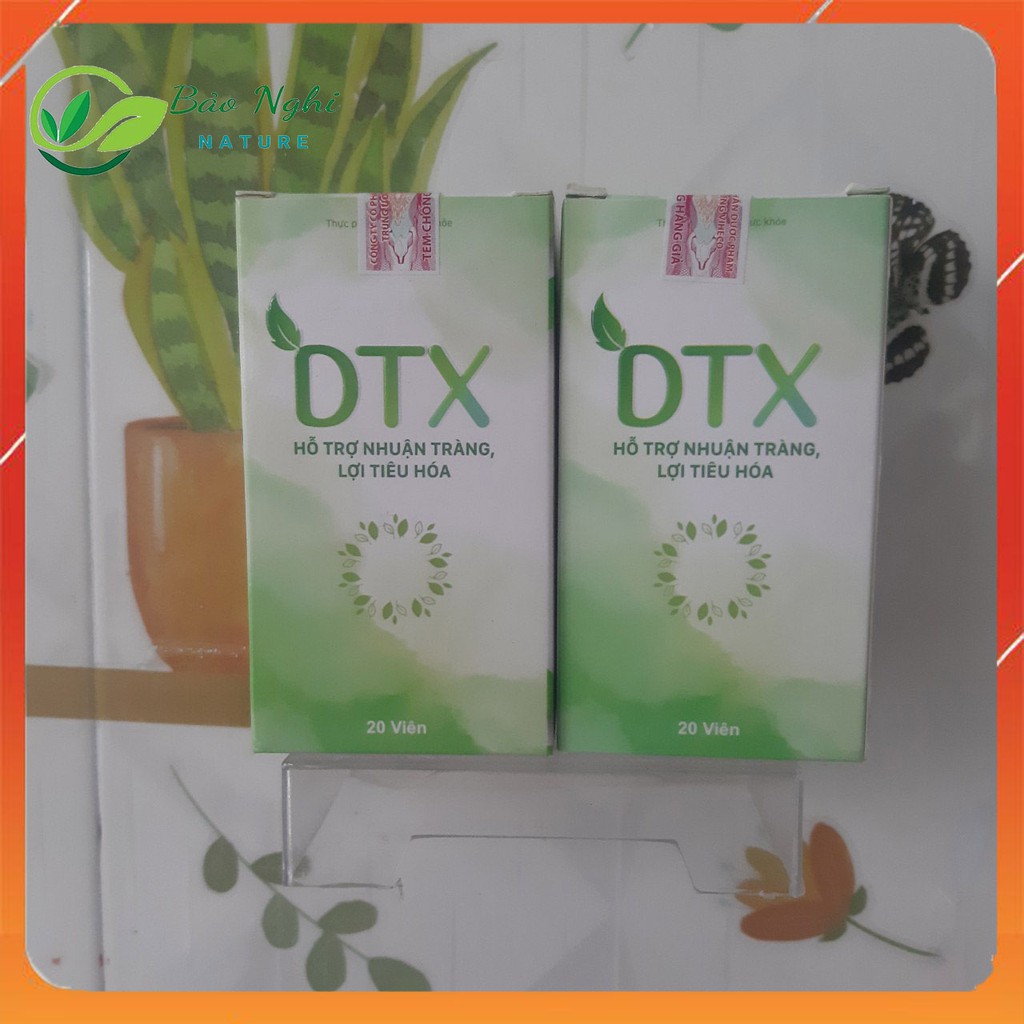 VIÊN UỐNG DTX - Hỗ Trợ Loại Bỏ Ký Sinh Trùng - Cải Thiện Chức Năng Gan - Chính Hãng Hộp Hộp 20 Viên Nang Uống | BigBuy360 - bigbuy360.vn