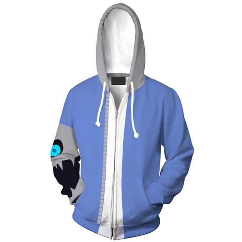 hoodie áo  Áo Khoác Hoodie Khóa Kéo Hóa Trang Nhân Vật Game Undertale Sans 3