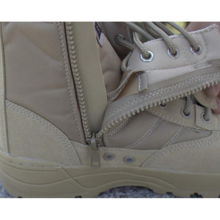 Free Giày Boot LÍNH MỸ SWAT Cao Cổ Phong Cách Quân Đội Du Lịch Dã Ngoại Có Sẵn ⚡ CHẤT sịn : ' # .