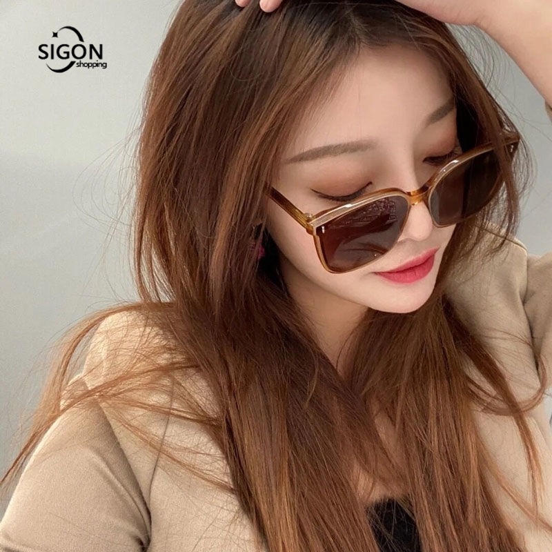 Kính Mát Gọng Tròn Chống Tia Cực Tím Thời Trang