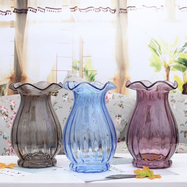 Lọ cắm hoa thủy tinh cao cấp