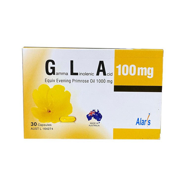 Gamma Linolenic Acid 100mg (GLA 100mg) - Tinh Dầu Hoa Anh Thảo - Giúp Cân Bằng Nội Tiết Tố