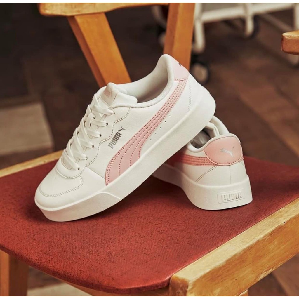 Giày Sneaker Puma Skye Peachskin💙Chính Hãng💙Giày Thể Thao Nữ Puma Skye White Pink Chính Hãng Dễ Thương