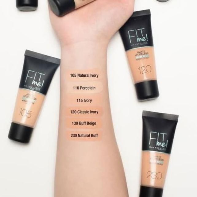 (hàng Mới Về) Tuýp Kem Nền Maybelline Fit Me 18ml - 230 Tự Nhiên | BigBuy360 - bigbuy360.vn