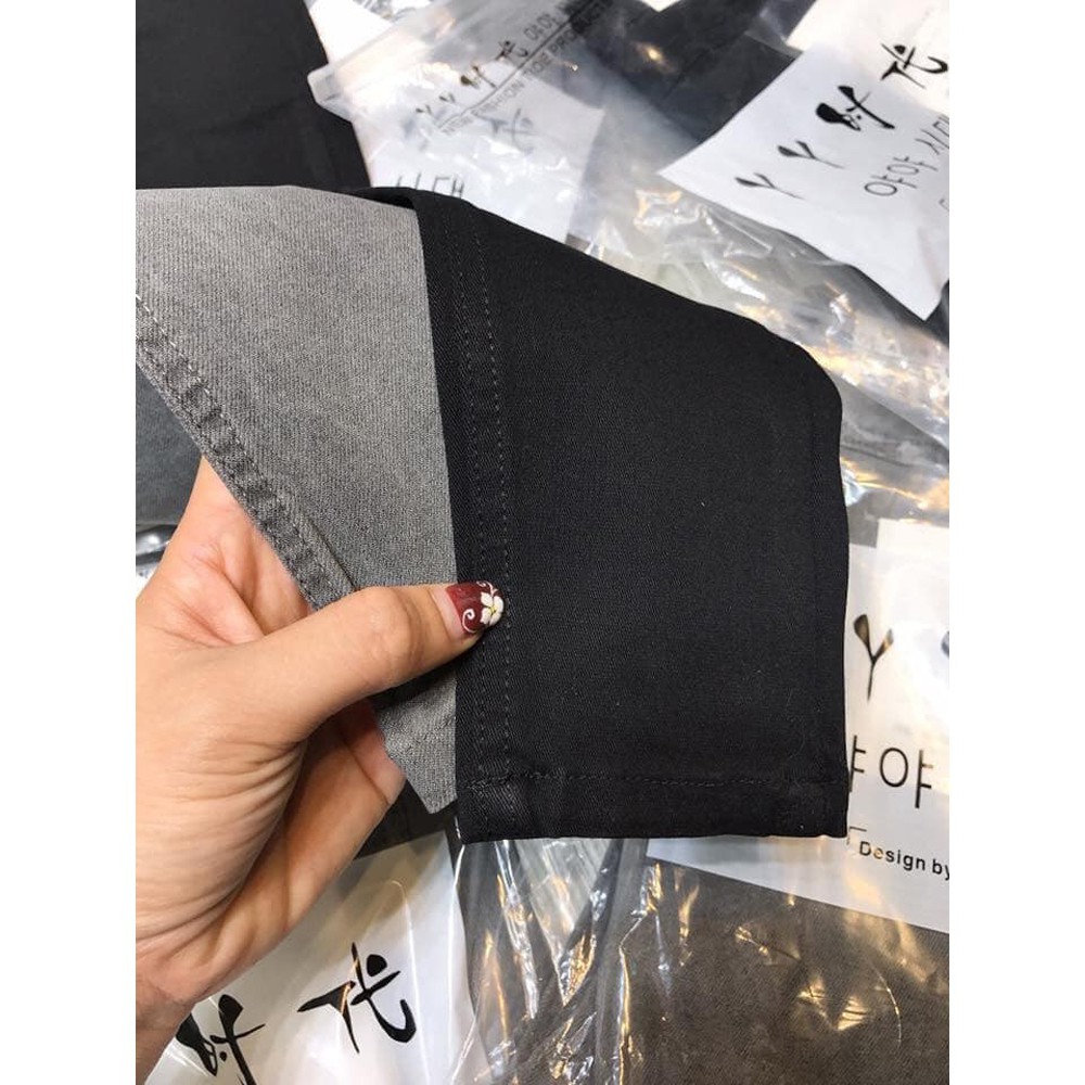 Quần bò giấy nữ cao cấp VNXK dáng jean legging tregging chất siêu đẹp ROSA BOUTIQUE