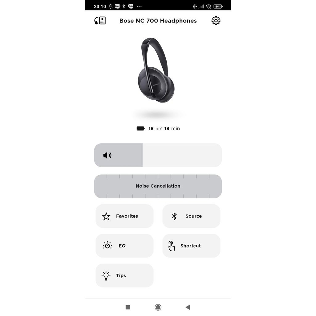 Tai nghe Bose Noise Cancelling Headphone 700  - Likenew