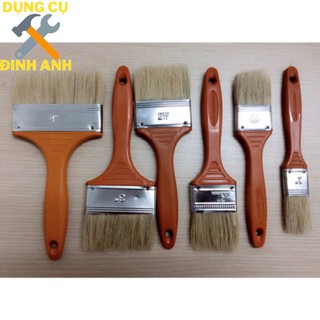 Chổi quét sơn vàng đủ cỡ