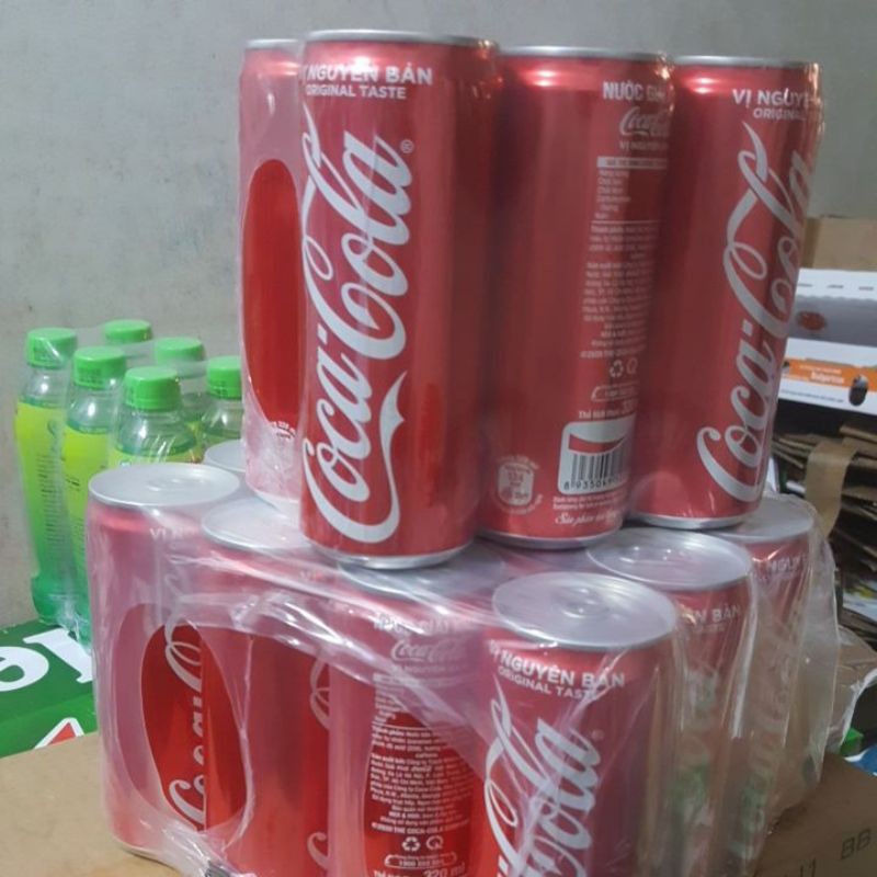 6 lon cocacola 320ml