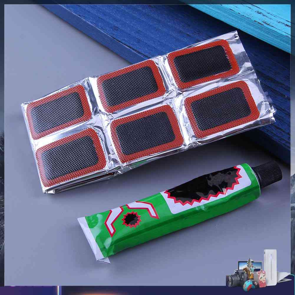 Bộ 48 Miếng Vá Lốp Xe Đạp + 1 Tuýp Keo Dán