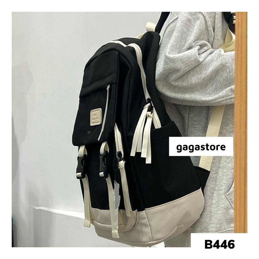 Cặp đi học nữ ulzzang hàn quốc, balo học sinh đẹp thời trang giá rẻ B446