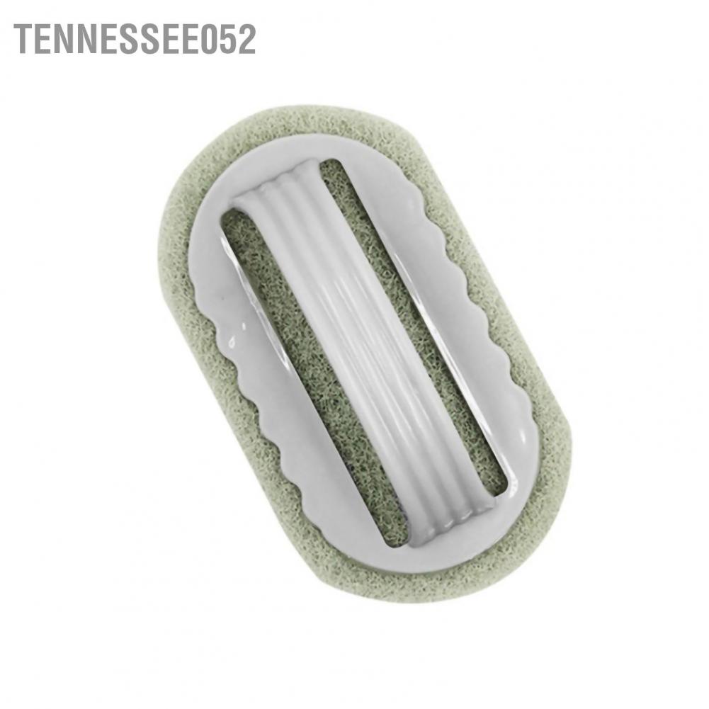 Tennessee052 Sponge Brush Durable Fiber Deep Cleaning Effort Saving Wide Application Dish Scrubber