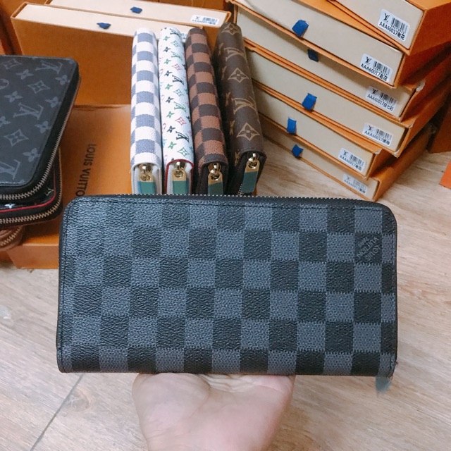 Ví Dài Dây Kéo Cầm Tay Full Box  Rosabeli