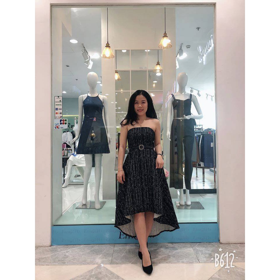 Đầm cúp ngực kèm áo Emspo DS2589 - SMM1985 (Đen, Xanh)