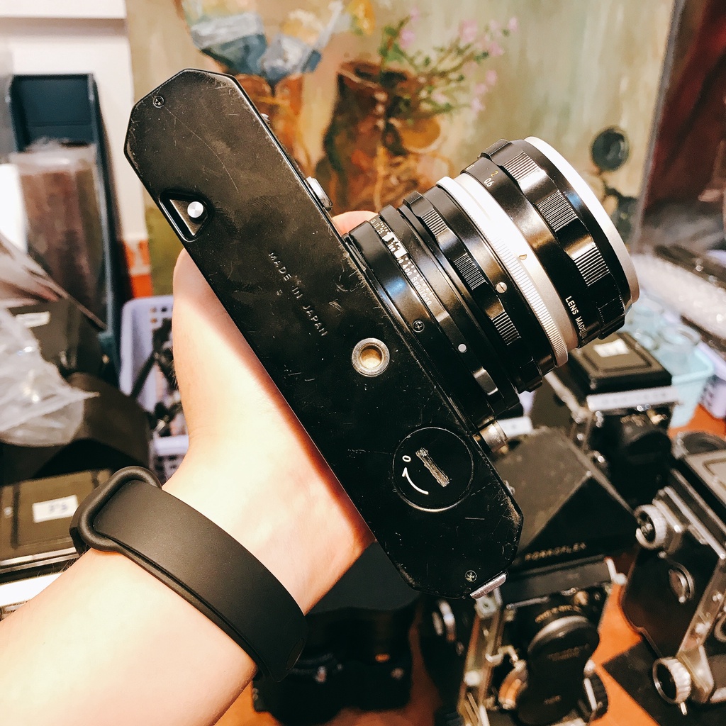 Máy ảnh film Nikon Nikomat FTN Black