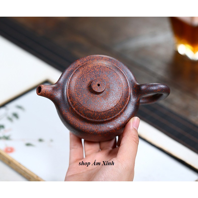 Ấm Tử Sa Nghi Hưng Đức Chung Hỏa Biến