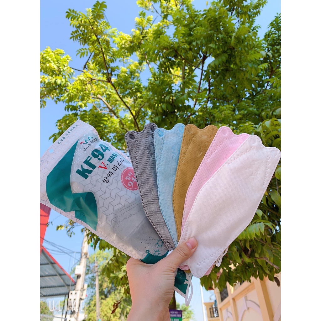 Khẩu trang 4 lớp kf94 chống bụi mịn và kháng khuẩn cao cấp Hàn Quốc V-Mask phân phối chính hãng Poogroup