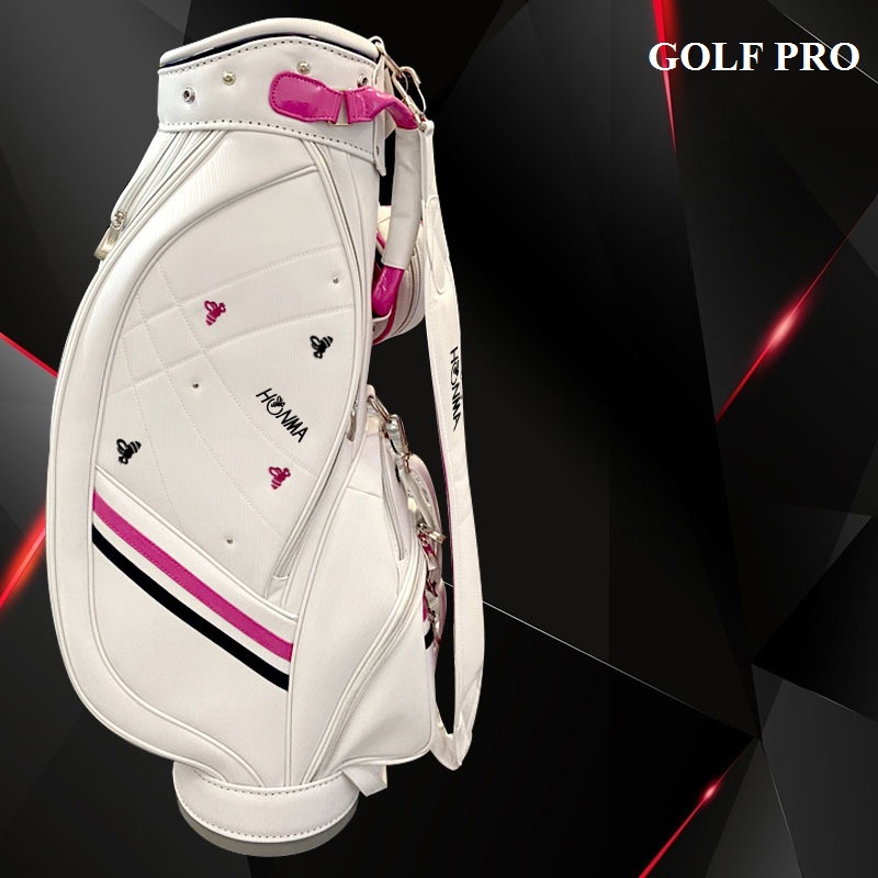 Túi gậy golf nữ Honma đựng 14 - 16 gậy da PU bóng chống nước cao cấp shop GOLF PRO TN010