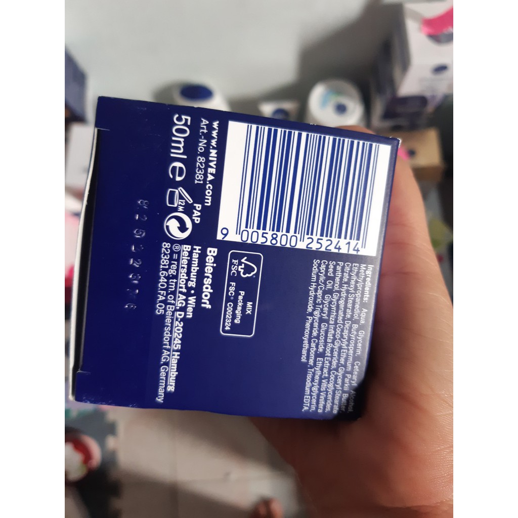 [SALE tránh dịch 550k->419k]Kem dưỡng da Nivea phục hồi  ngày và đêm- Hàng xách tay