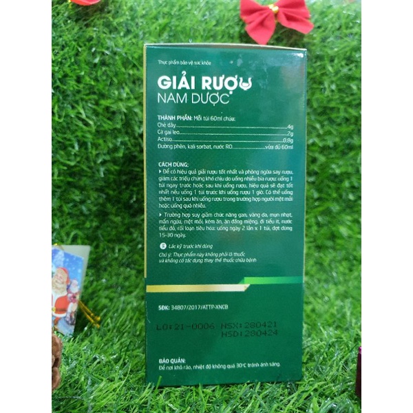 ✅ Giải rượu Nam Dược dạng túi