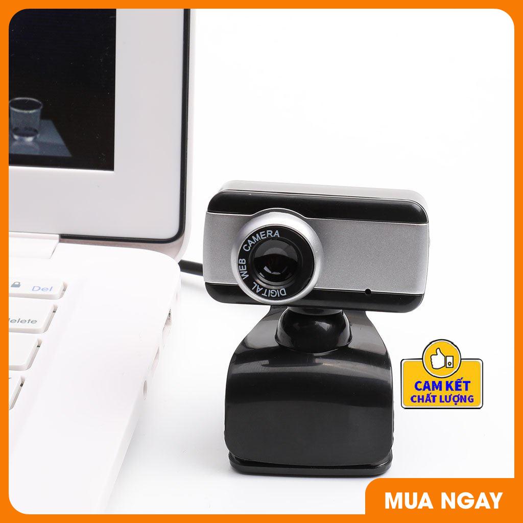 Webcam A3 mini kẹp màn hình có mic chuyên dụng dùng cho máy tính bàn và laptop hỗ trợ phất sóng trực tuyến học online