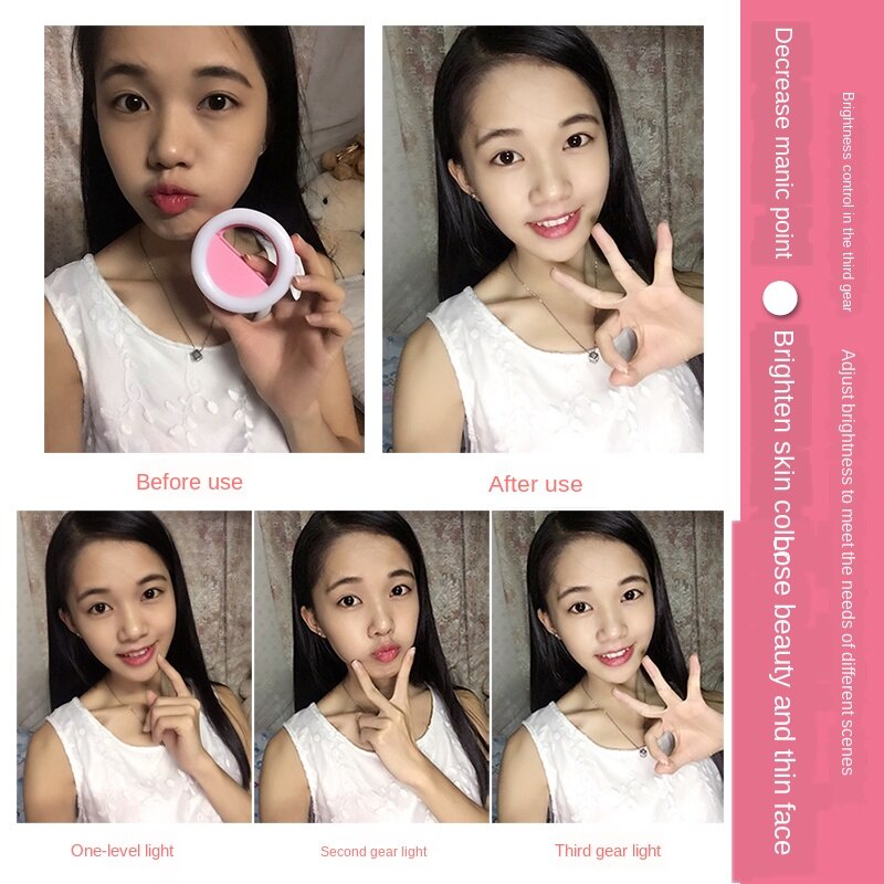 Đèn Led Trợ Sáng Chụp Ảnh Selfie Cho Điện Thoại | BigBuy360 - bigbuy360.vn
