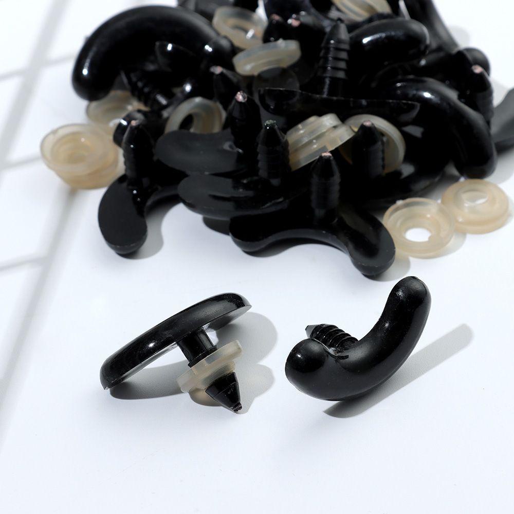 Set 20 / 10 Cặp Mắt Nhựa An Toàn Cho Thú Nhồi Bông / Mắt / Mũi