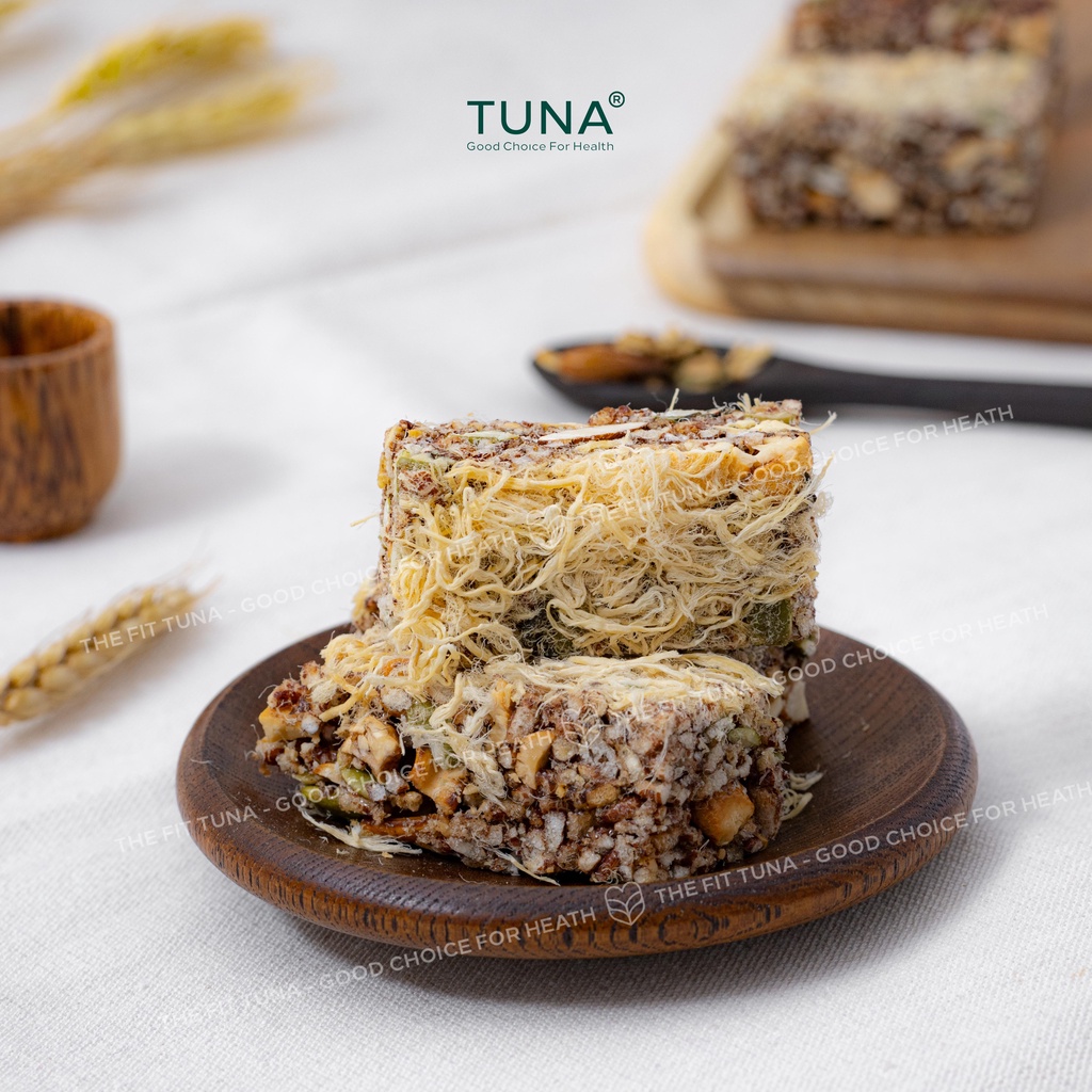 Thanh Gạo Lứt Chà Bông/ Rong Biển Kẹp Hạt By Tuna