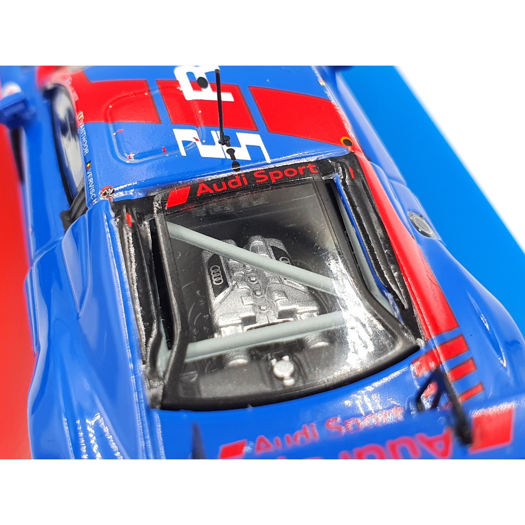 Xe Mô Hình Audi R8 LMS 2019 Intercontinental GT Challenge 2019 Suzuka 10 Hours Winner 1:64 Tarmac Works ( Xanh Dương )