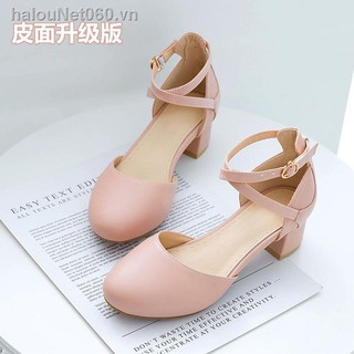 Giày sandal cao gót xinh xắn cho bé gái 10-12 tuổi