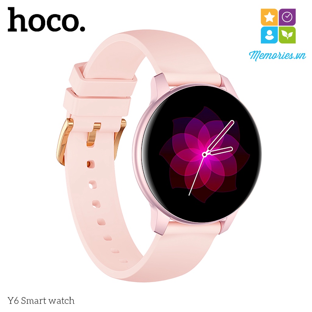 Đồng Hồ thông minh Smartwatch Hoco Y6 Hồng Vàng Y7 Y8 Y9 (Call version