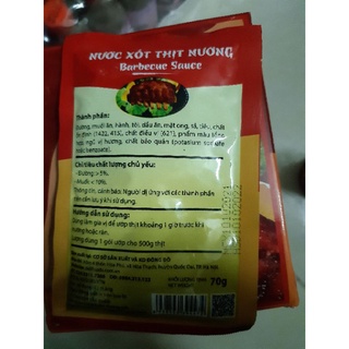 Sốt ướp thịt nướng
