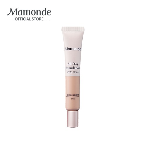 Kem nền che khuyết điểm lâu trôi Mamonde All Stay Foundation SPF 25 PA ++ 20ml | BigBuy360 - bigbuy360.vn