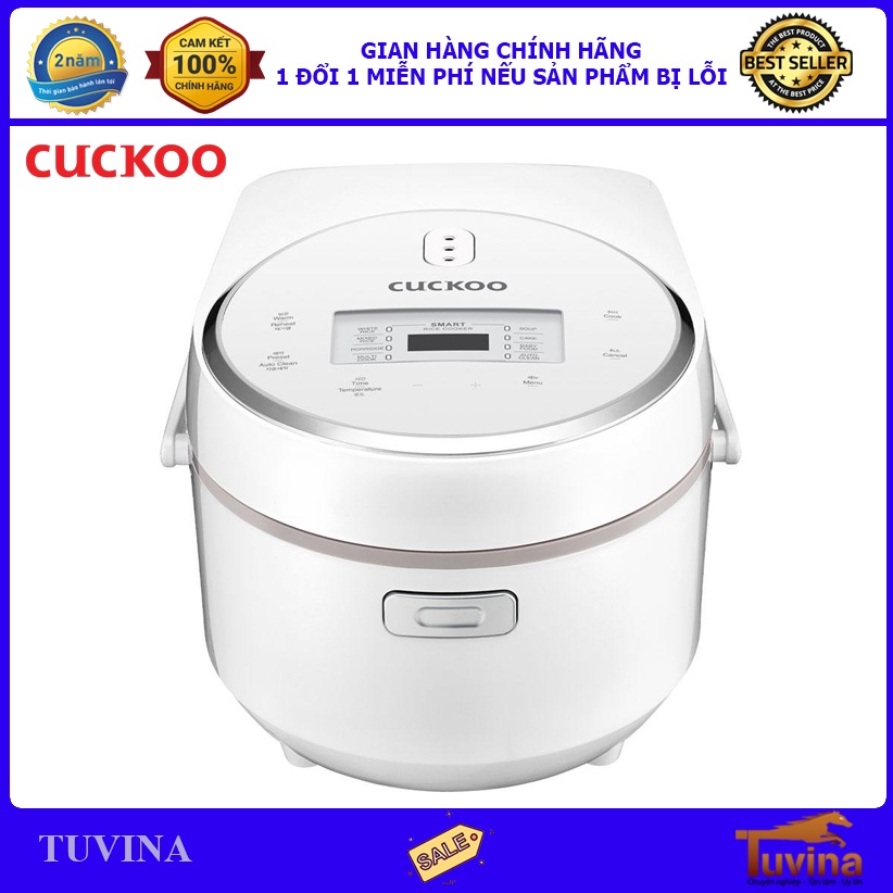 [Mẫu Mới] Nồi Cơm Điện Tử Cuckoo Cảm Ứng CR-0810F 1.44L 1.44 Lít - Công Nghệ Nấu 3D - Hàng Chính Hãng (Bảo Hành 2 Năm)