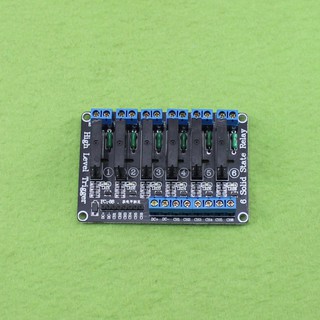 Module 6 relay ssr g3mb-202p 5v kích mức cao