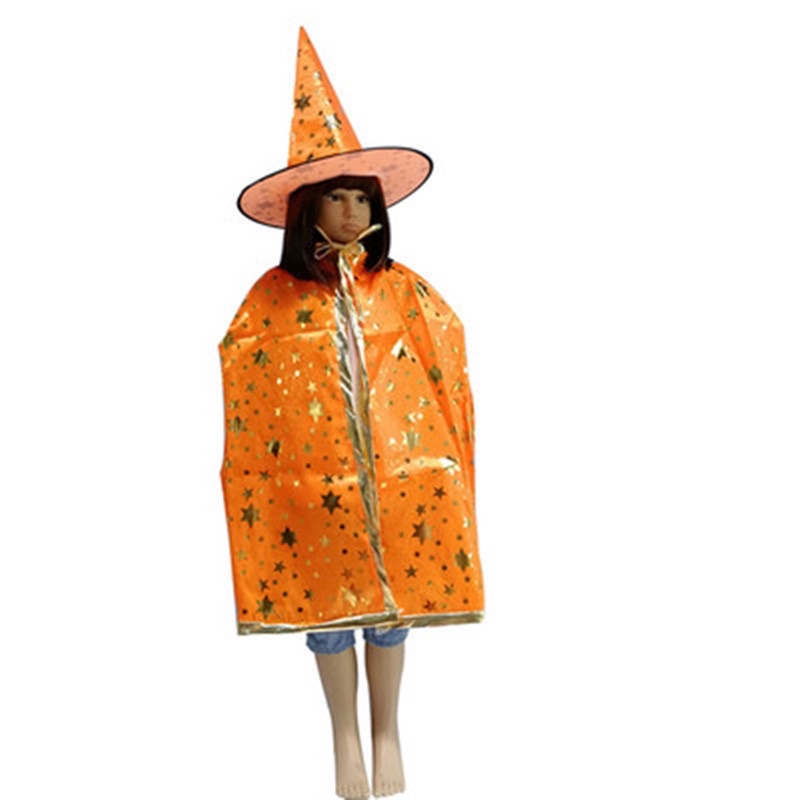 Bộ đồ hóa trang phù thủy lễ Halloween loại đẹp kèm mũ loại đẹp