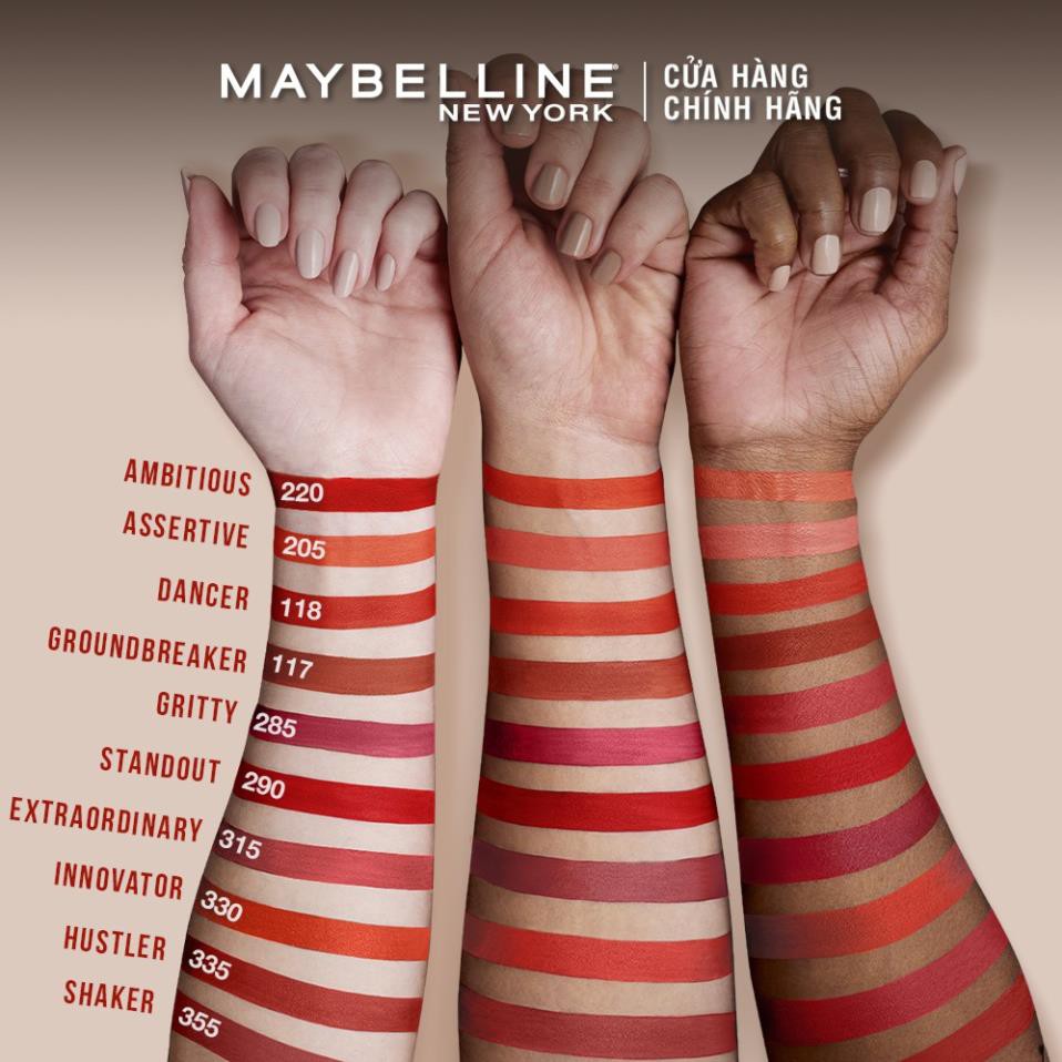 Son Kem Lì 16h Lâu Trôi Maybelline New York Super Stay Matte Ink City Edition Lipstick 5ml | BigBuy360 - bigbuy360.vn