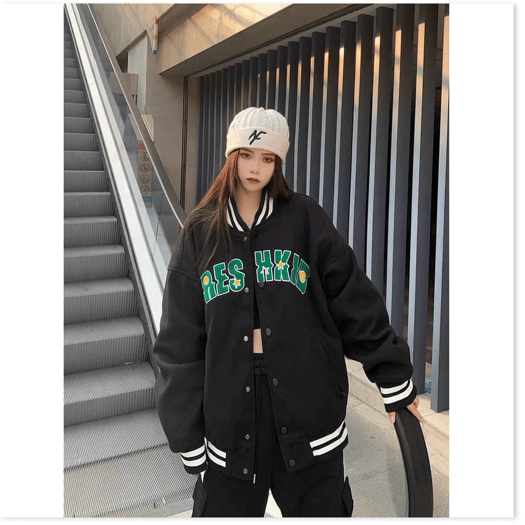 ÁO KHOÁC DÙ BOMBER UNISEX NAM NỮ THỜI TRANG MỚI KME