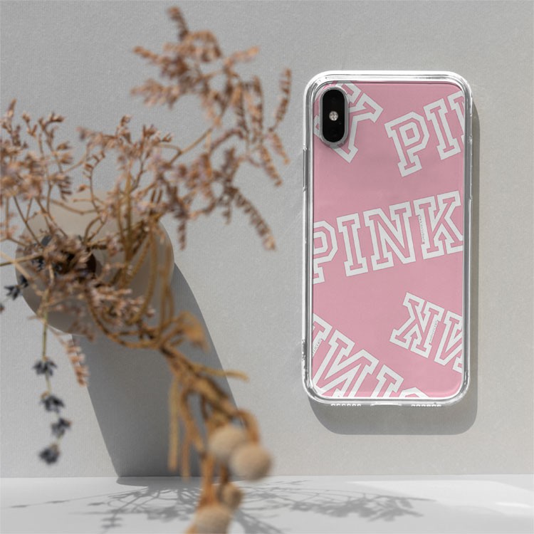 Ốp lưng chữ PINK VS thời trang cho Iphone 5 6 7 8 Plus 11 12 Pro Max X Xr VICPOD00024