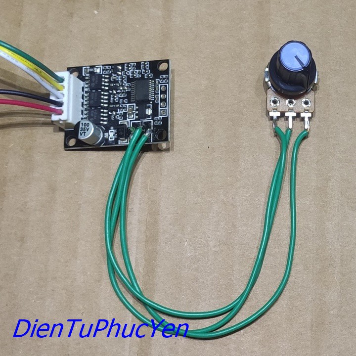 Motor quạt không chổi than 5-24V BLDC dùng ESC ngoài