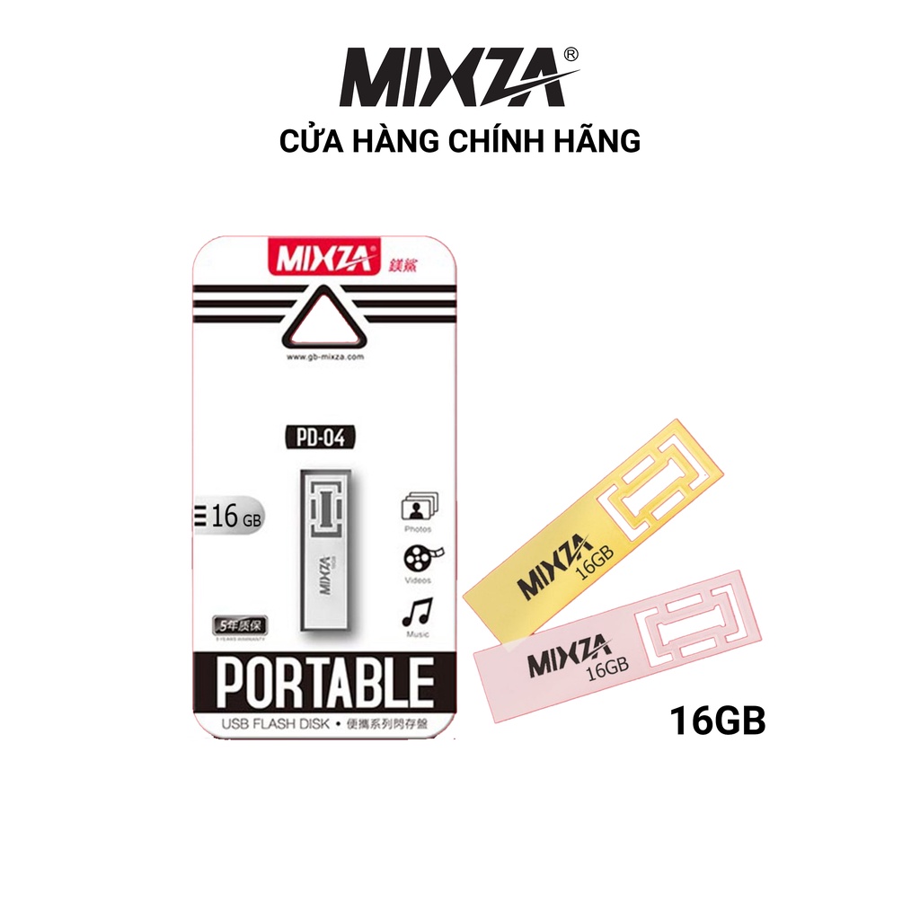 USB 16GB MIXZA RETRO PD-04 I MIXZA Vietnam