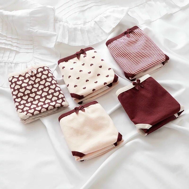 (Có chọn màu) Quần lót nữ cotton thun dễ thương lưng vừa SANGRIA - Bae Lingerie | BigBuy360 - bigbuy360.vn