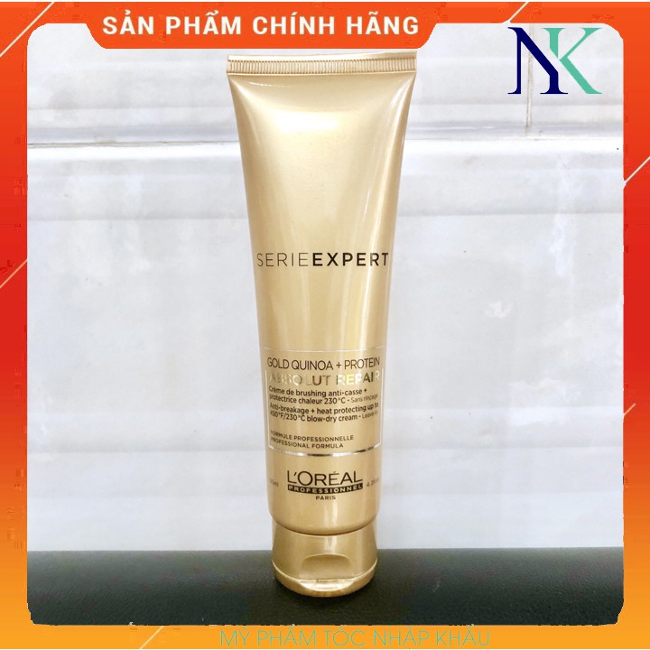 KEM DƯỠNG XẢ KHÔ CHỐNG NHIỆT LOREAL 125ML