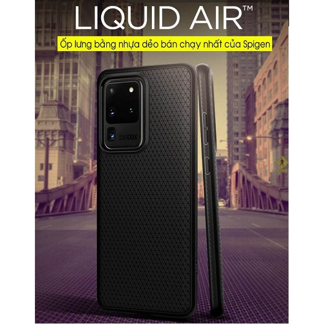 Ốp lưng Samsung S20 / S20 Plus / S20 Ultra Spigen Liquid Air Armor -  -