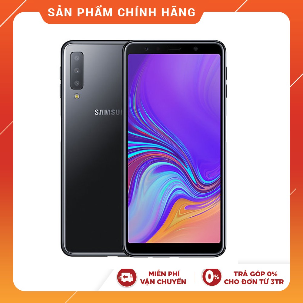 [Trả góp 0%] Điện thoại di động Samsung Galaxy A7 (2018) 128G - hàng chính hãng