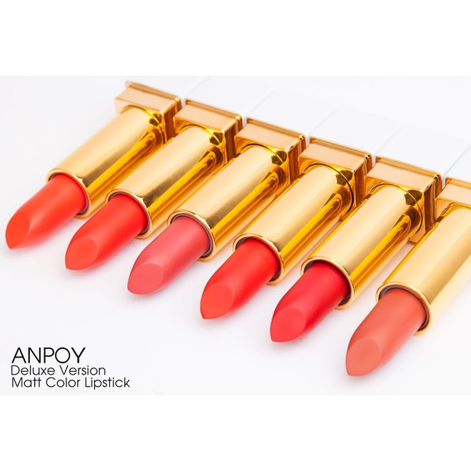 Son Anpoy Deluxe Version Matt Color Lipstick chính hãng (4,5g) sales sập sàn