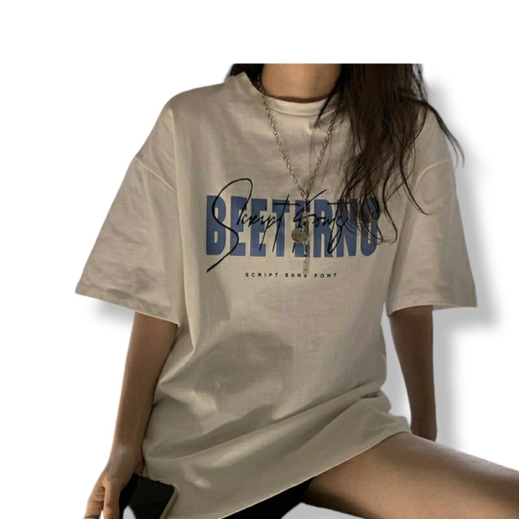 Áo Thun Nữ Form Rộng Tay Lỡ In Chữ Cá Tính Mẫu Mới HOT - ĐĂNG QUANG CLOTHER