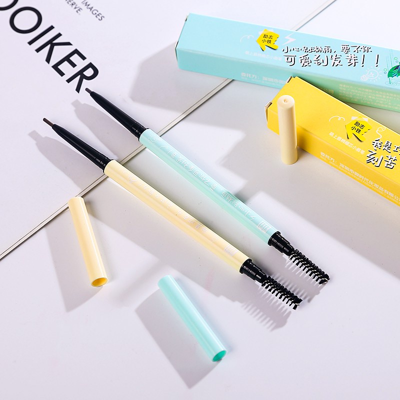 Bút kẻ lông mày XIXI hai đầu chống thấm nước và mồ hôi lâu trôi màu sắc tự nhiên | BigBuy360 - bigbuy360.vn